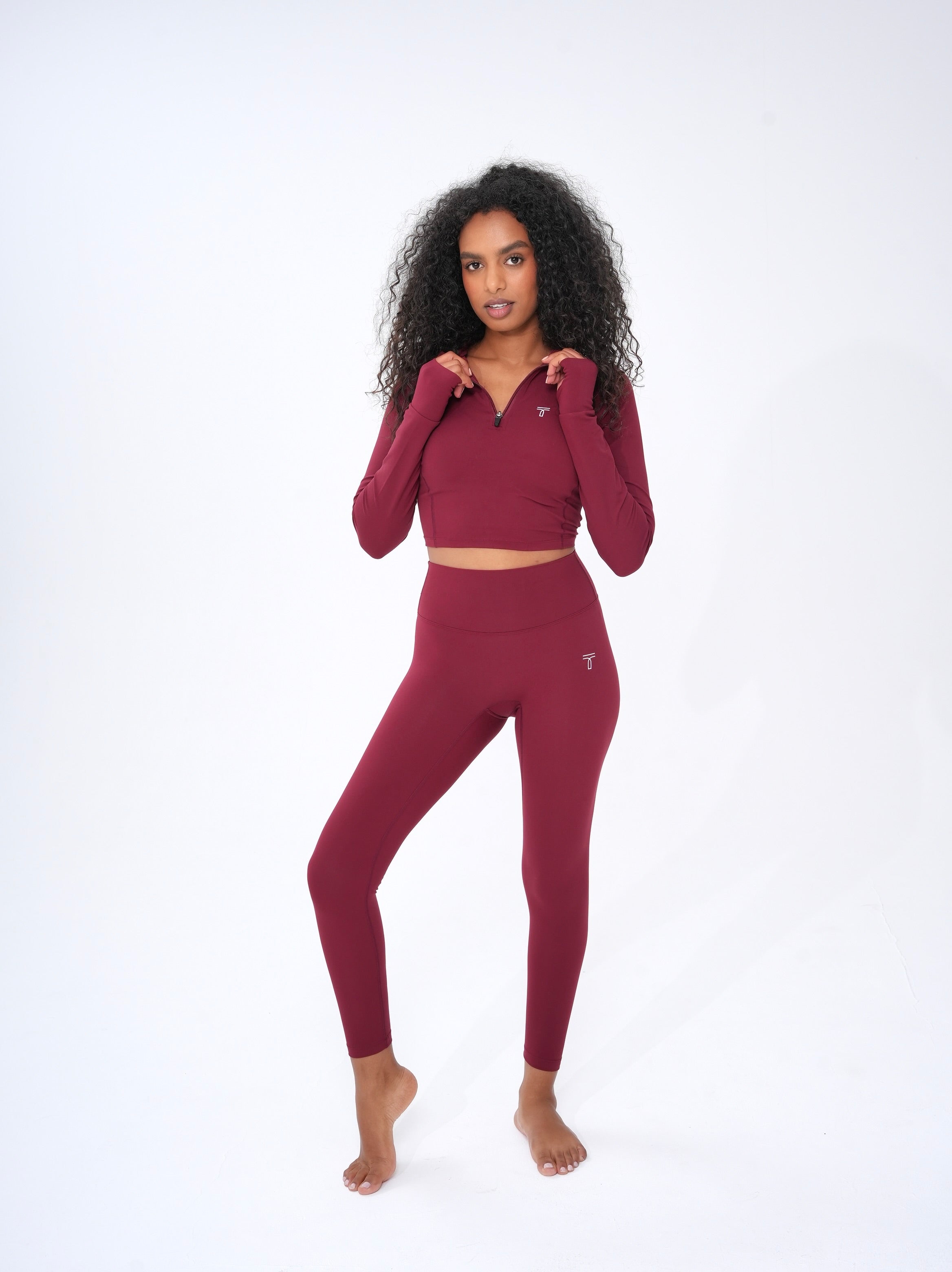 Second Skin Legging - High Waist - Seamless Iced Latte | FIT SQUAD